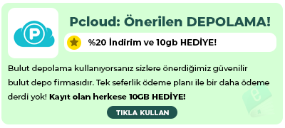 Pcloud Önerilen Depolama