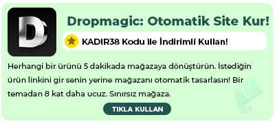 Dropmagic ile Otomatik Website Kurun