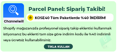 Parcel Panel: Sipariş Takibi